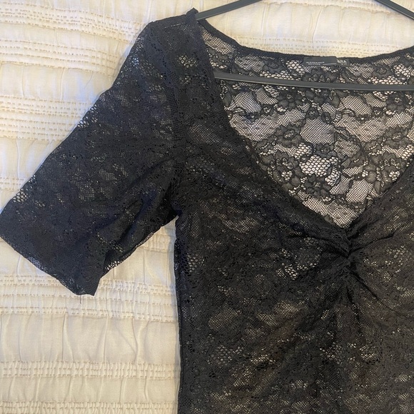 Black Lace Bodysuit - Picture 7 of 7